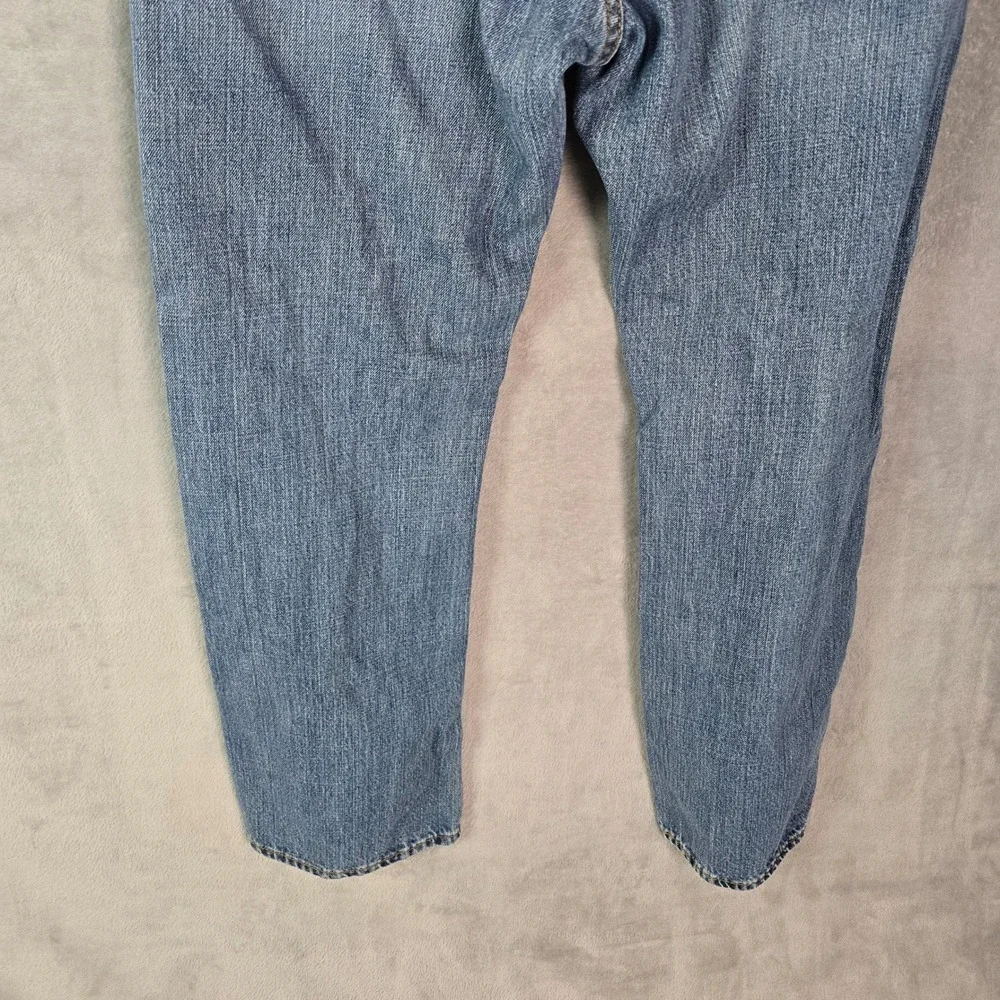 Vintage Levis 559 Relaxed Straight Jeans Mens 36x30 Medium Wash Blue Denim Y2K